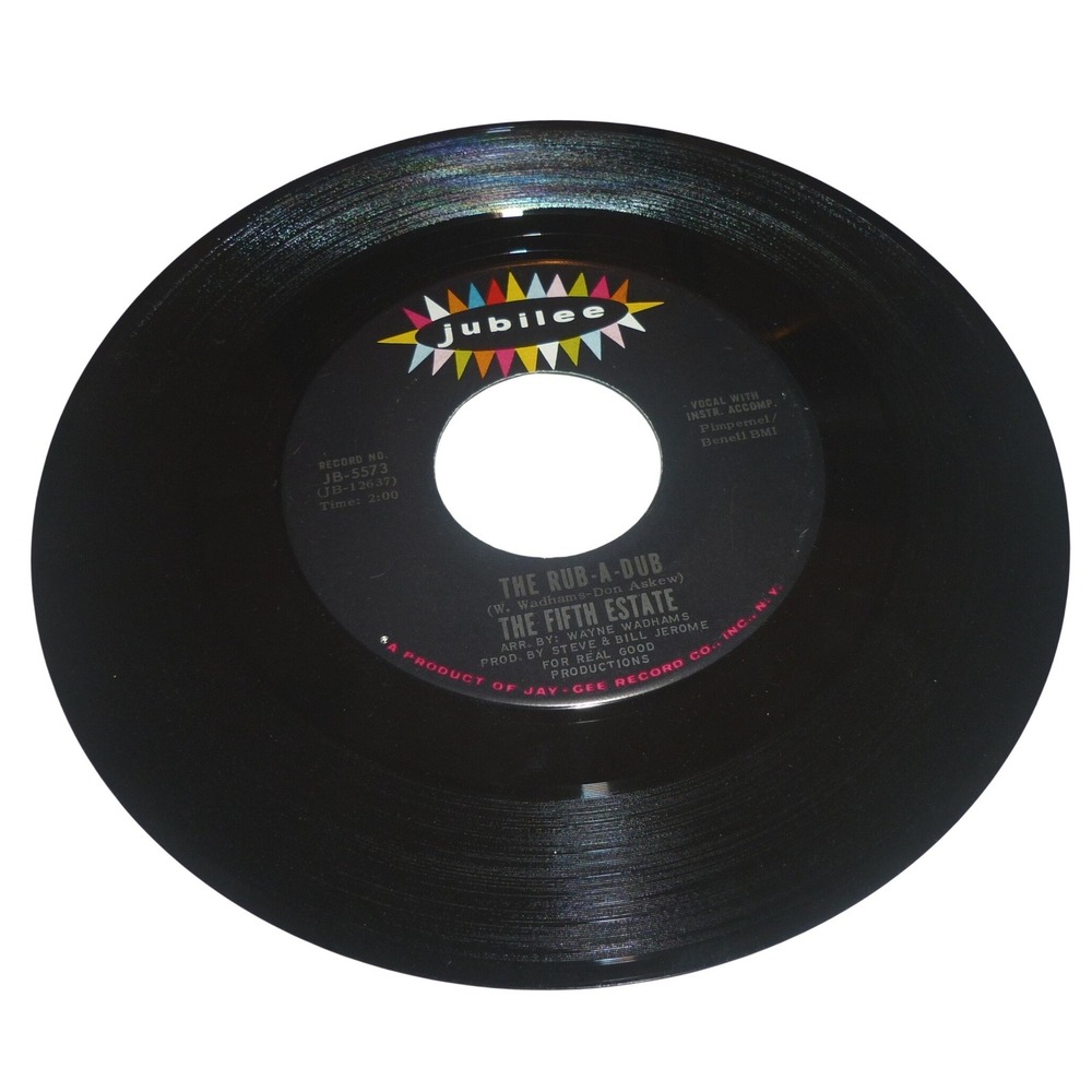 The Fifth Estate Ding Dong The Witch Is Dead Jubilee JB-5573 7 inch 45 RPM Vinyl